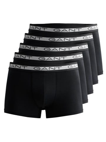 Gant Boxershorts 5er Pack in Schwarz