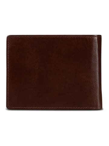 Jost Vardo Geldbörse RFID Schutz Leder 12.5 cm brown