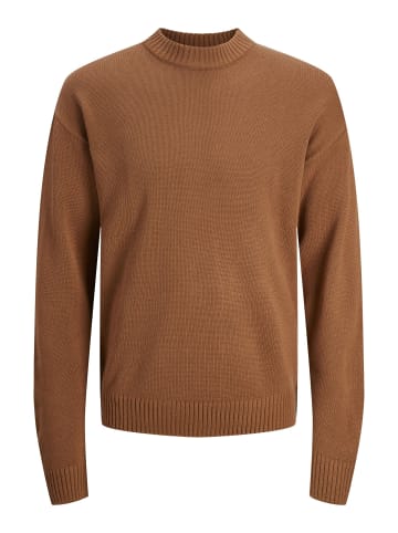 Jack & Jones Strickpullover in Mocha Bisque