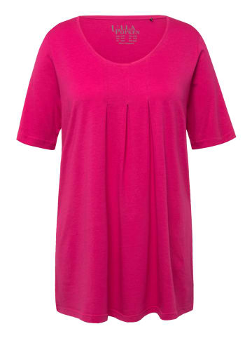 Ulla Popken Shirt in fuchsia pink