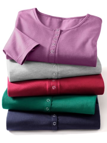 Sieh an! Langarm-Shirt in violett