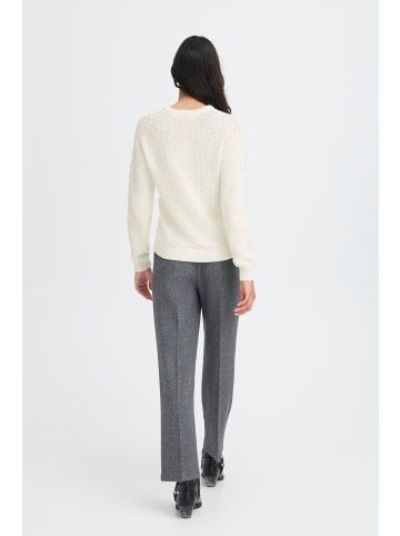 b. young BMMRODA JUMPER KNIT JUMPER Straight fit in Marshmallow