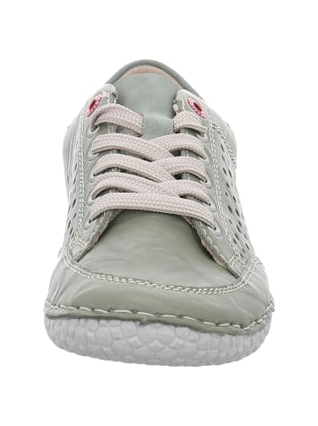 rieker Schnürschuh in grün