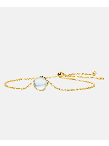Diamant L'éternel Armband aus 585 Gelbgold mit Topas