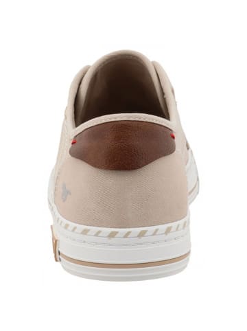 MUSTANG SHOES Leinenschuh  in Beige