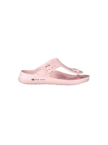 NORWAY 1963 Rosa Kunststoff-Slipper