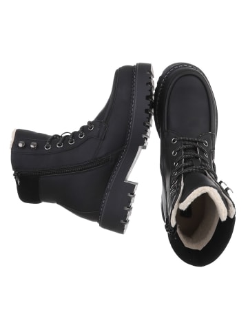 Ital-Design Stiefelette in Schwarz