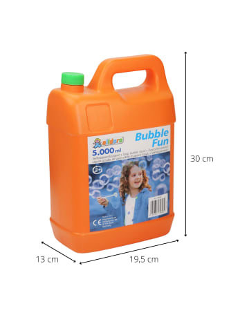 alldoro Bubble Fun Seifenlauge, 5 Liter - ab 3 Jahren