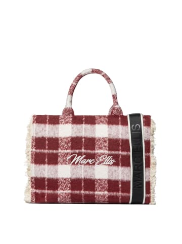 Marc Ellis Schultertasche in RUBY