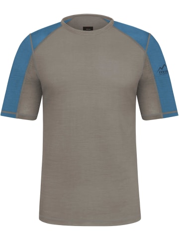 Normani Outdoor Sports Herren Merino T-Shirt „Busselton“ in Khaki