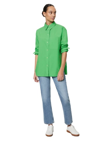 Marc O'Polo Boyfriend Hemdbluse oversize in grass green