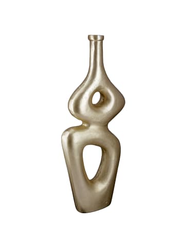 GILDE Vase Formas champagnerfarben - (H) 38,5 cm