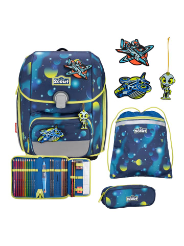Scout Genius LED Schulranzen-Set 4tlg. in Planets