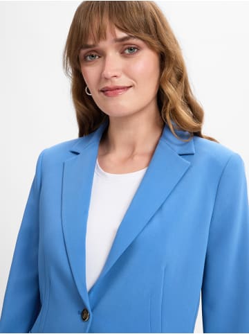 comma Blazer in hellblau