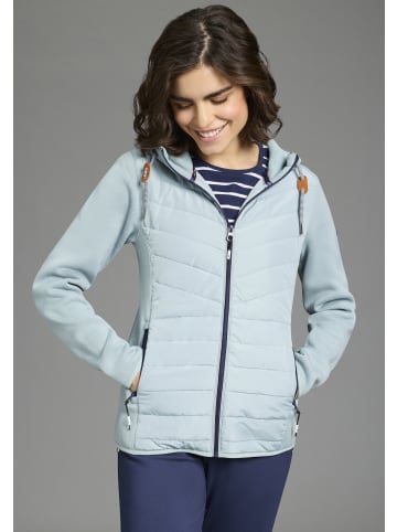 Kangaroos Hybridjacke in grau-blau