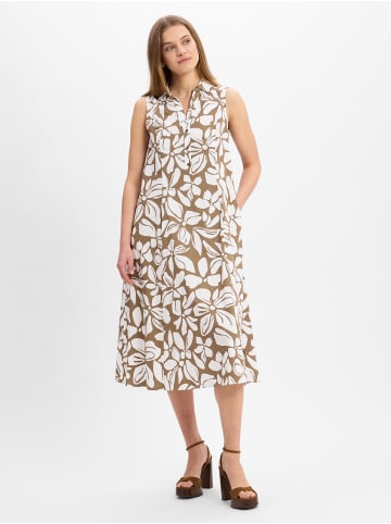 Robe Légère Kleid in braun weiß - 0001