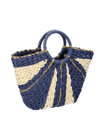 usha FESTIVAL Women Handbag in Navy Beige