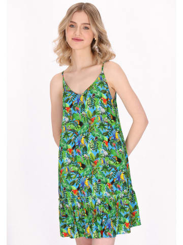 myMo Dress in green multicolor