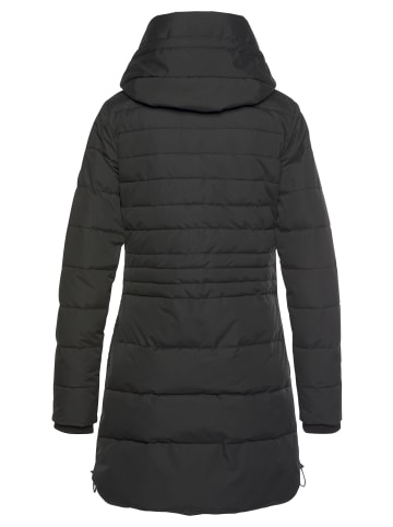 Polarino Wintermantel in schwarz