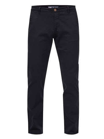 Rusty Neal Chino Hose "MARSU" Regular Fit Cotton-Stretch in Schwarz