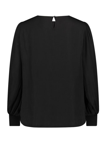 Betty Barclay Satin-Bluse in Schwarz