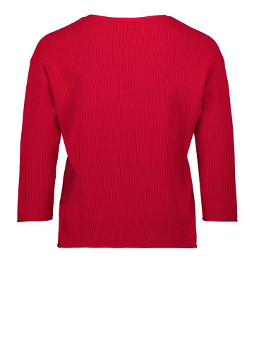 Betty Barclay Feinstrickpullover mit V-Ausschnitt in Rot