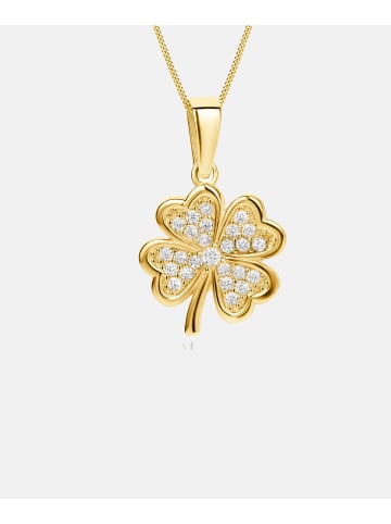 Diamant L'éternel Halskette aus 585 Gelbgold