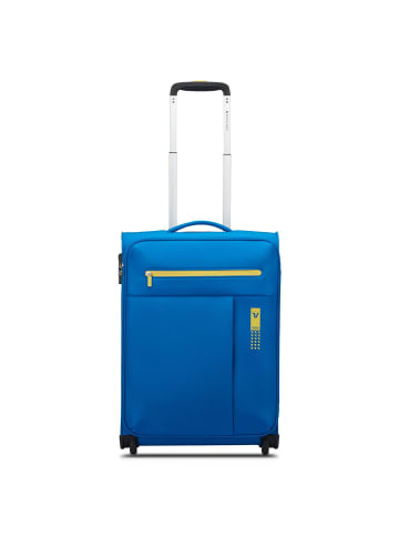 Roncato Lite Soft Neon 2 Rollen Kabinentrolley 55 cm in blue