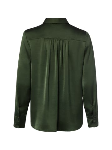 Marie Lund Satinbluse Mandy in oliv