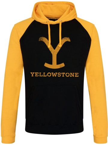 yellowstone Hoodie in Schwarz