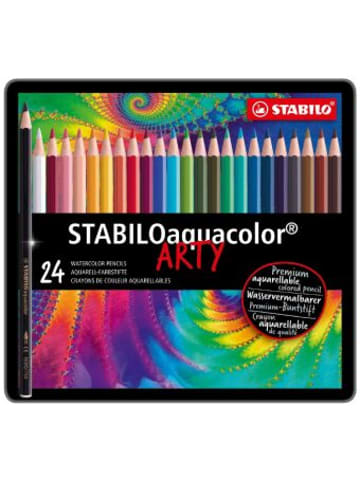 STABILO Papeterie/PBS - STABILOaquacolor 24er Metalletui ARTY"