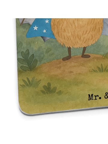 Mr. & Mrs. Panda Getränkeuntersetzer Fledermaus Zauberer Design ... in Weiß