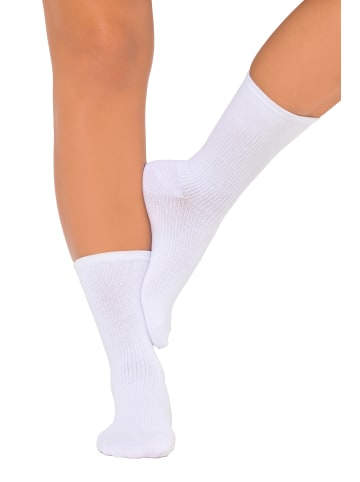 Ulla Popken Socken in schneeweiß