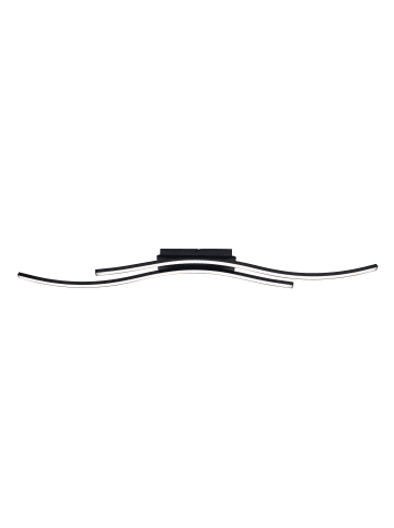 näve LED Deckenleuchte "ONDA" in schwarz - (L)96 cm x (B)8 cm x (H)8.5 cm - EEK E