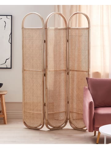 Beliani Paravent CORTONA in /Braun - (W) 118 x (H) 180 x (L) 3 cm