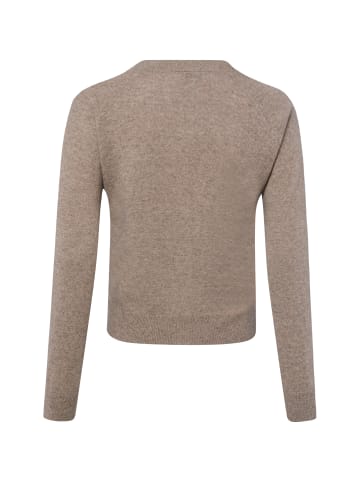 Marie Lund Strickjacke in taupe - 0002