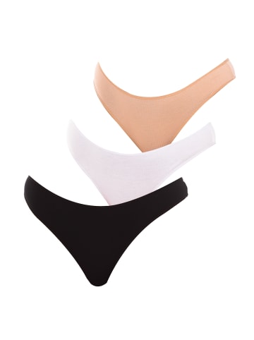 Kisses and Love 3er-Set: Pantys in Multicolored