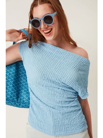 NO MATTER WHAT Blouse in Blau