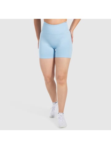 SMILODOX Short Leggings Elvia in Hellblau