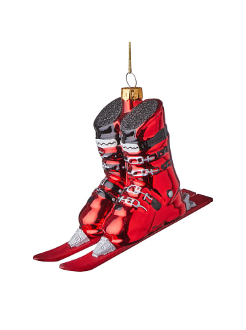 Butlers Baumanhänger HANG ON Skischuhe in Rot