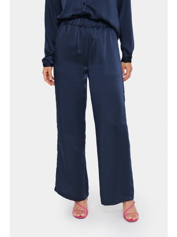 SAINT TROPEZ Casual Hose DinneSZ Lockere Passform in Night Sky