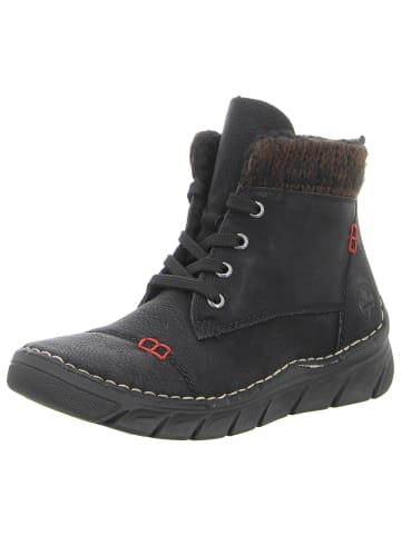 rieker Schnürschuh in schwarz