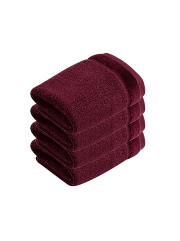 Vossen 4er Pack Seiftuch in berry