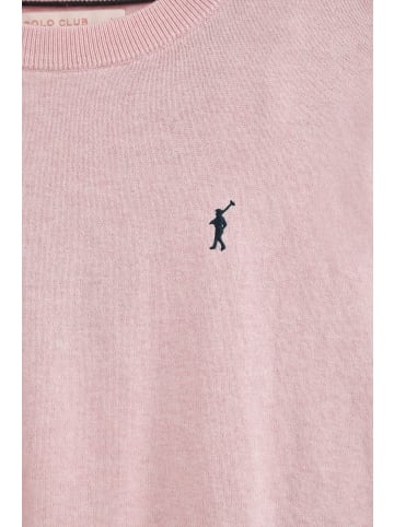 Polo Club Pullover in Rosa zwingen