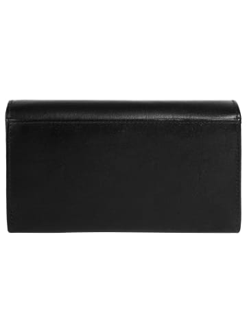 Bruno Banani Geldbörse echt Leder in schwarz