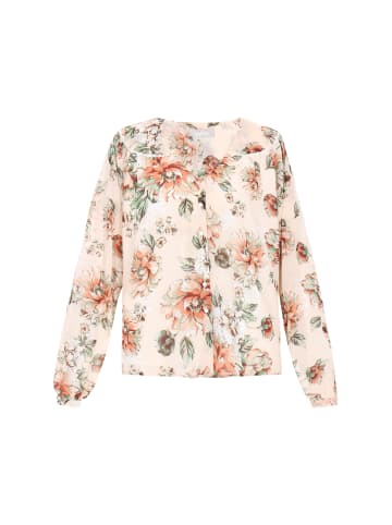 Usha Women Blouse in cream multicolor