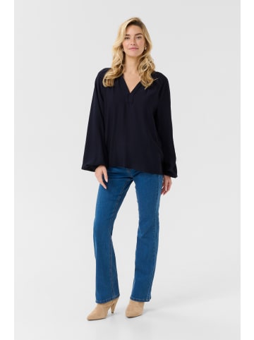 Cream Langarm-Bluse CRMila Regular fit in Dress Blues