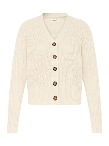 Oxmo Strickjacke OXKanna in Beige
