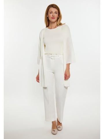usha WHITE LABEL Damen Cardigan in Wollweiss