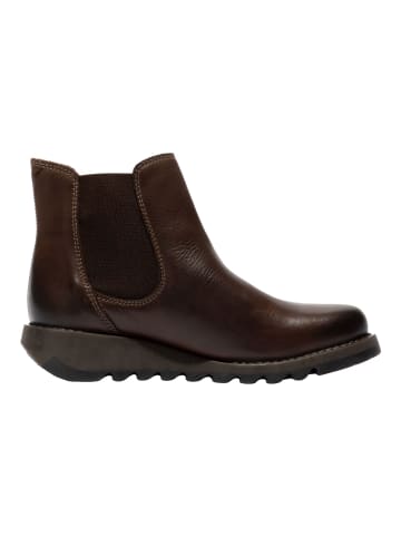 Fly London Stiefelette in Dunkelbraun